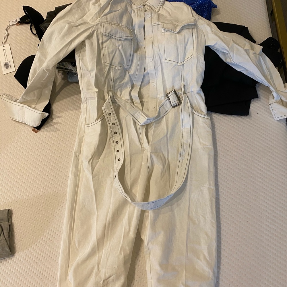 NASTYGAL white jumpsuit